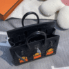 Hermès Birkin Faubourg Bag Black 7.9 Inches