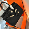 Hermès Kelly Bag Black 9.8 Inches