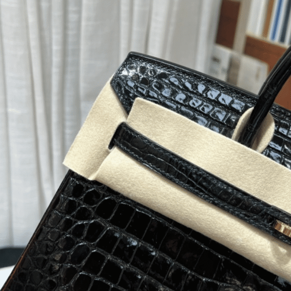 Hermès Birkin Bag Black Crocodile 9.8 Inches