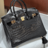 Hermès Birkin Bag Black Crocodile 11.8 Inches