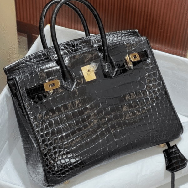 Hermès Birkin Bag Black Crocodile 11.8 Inches