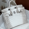 Hermès Birkin Bag Himalaya Crocodile 11.8 Inches