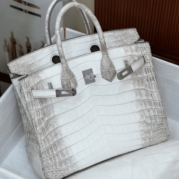 Hermès Birkin Bag Himalaya Crocodile 11.8 Inches