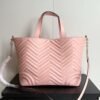 Gucci Betty Medium Tote Bag Pale Pink Matelasse 11 Inches 847387 Aafa1 6823