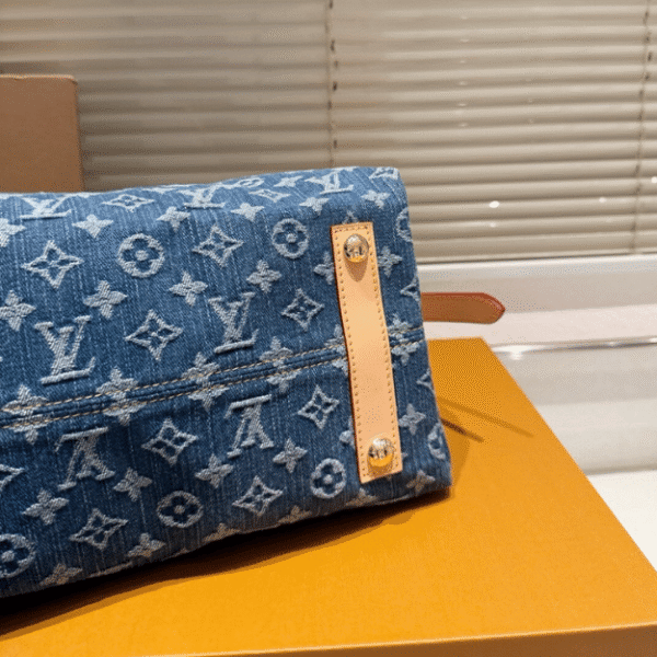 Louis Vuitton Carryall Denim Blue 15.3 Inches