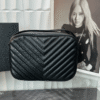 Saint Laurent Lou Camera Bag Black 9 Inches 761554Dv7041000