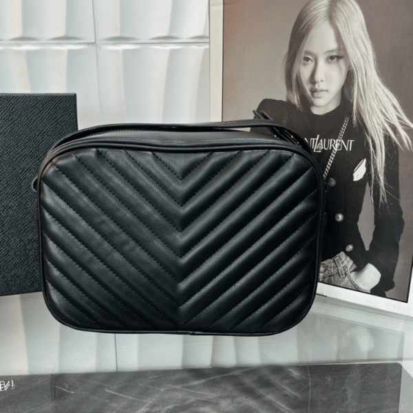 Saint Laurent Lou Camera Bag Black 9 Inches 761554Dv7041000