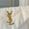 Saint Laurent Loulou Puffer Bag White 11 Inches 5774761El079207