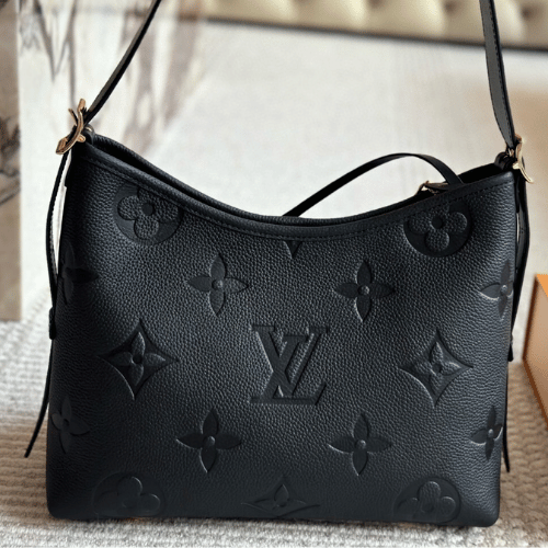 Louis Vuitton Carryall PM Monogram Empreinte Black 11.6 Inches M46288