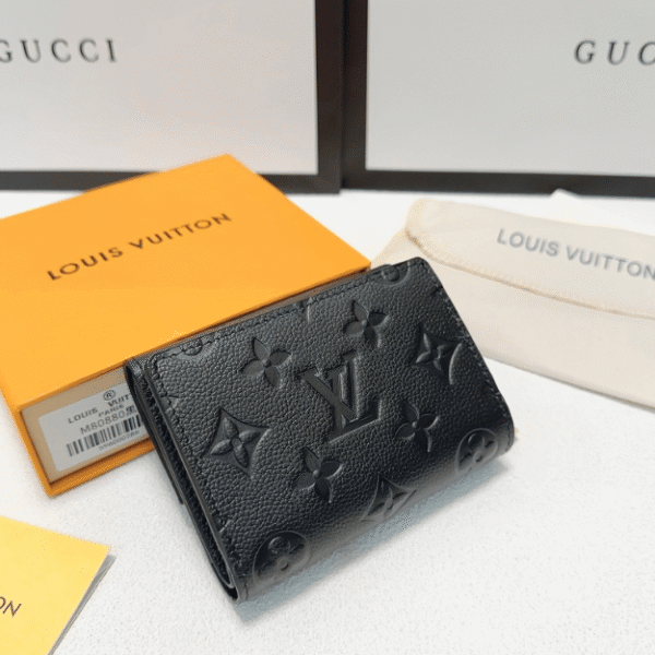 Louis Vuitton Métis Compact Wallet Black 4.5 Inches M80880