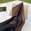 Gucci Ophidia Bi-Fold Wallet Beige/Brown 4.3 Inches 834271 Faeoi 9746