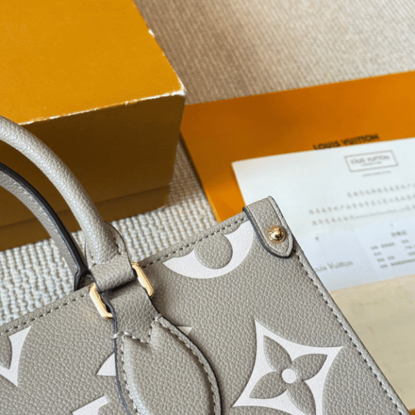 Louis Vuitton Onthego PM Taupe Monogram 9.4 Inches