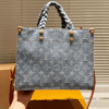 Louis Vuitton Onthego PM Denim Monogram 11.8 Inches M24897