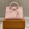 Louis Vuitton Onthego PM Pink Monogram 9.8 Inches