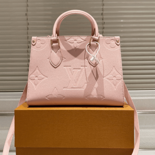Louis Vuitton Onthego PM Pink Monogram 9.8 Inches