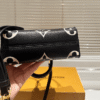 Louis Vuitton Onthego Mini Black White Monogram 7.1 Inches