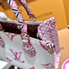 Louis Vuitton Onthego PM Summer Limited Edition Pink 9.8 Inches