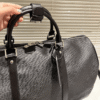 Louis Vuitton Keepall 50 Black 19.7 Inches