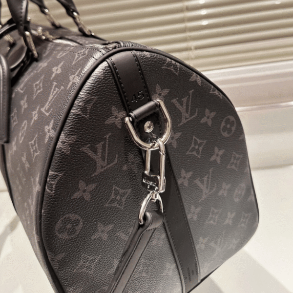 Louis Vuitton Keepall 45 Monogram Eclipse Black 17.7 Inches M40605
