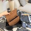 5-55 Saint Laurent Kate Medium Tassel Crossbody Bag Brown 8.7 Inches