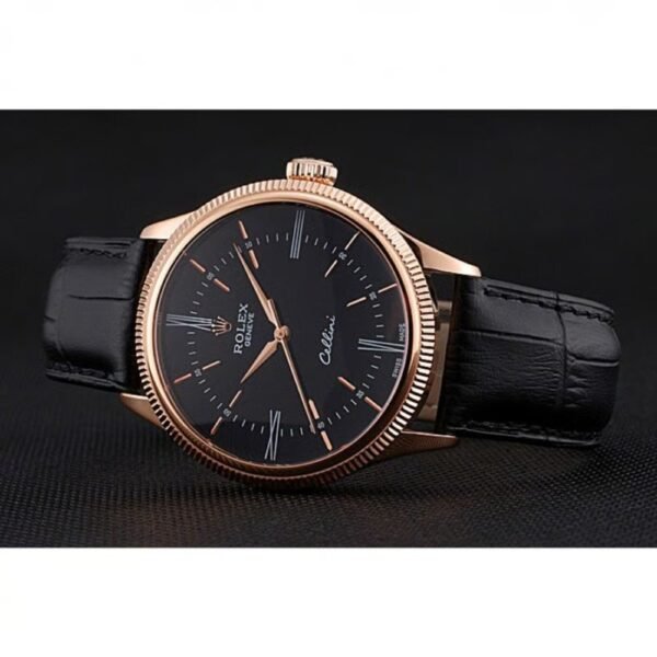 Rolex Cellini 39mm Black Dial 622656