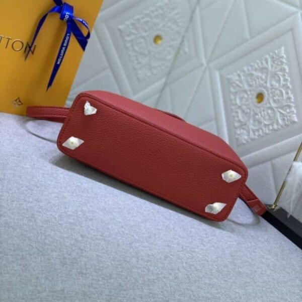 Louis Vuitton Capucines BB Bag Scarlet Red 10.6 Inches M52689