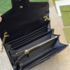 Gucci Gg Marmont Woc Chain Shoulder Bag Black 7.9 Inches