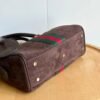 5-9-1.jpg Gucci Borsetto Medium Boston Bag Suede Leather Dark Brown 11 Inches 866732 AAGIR 2146