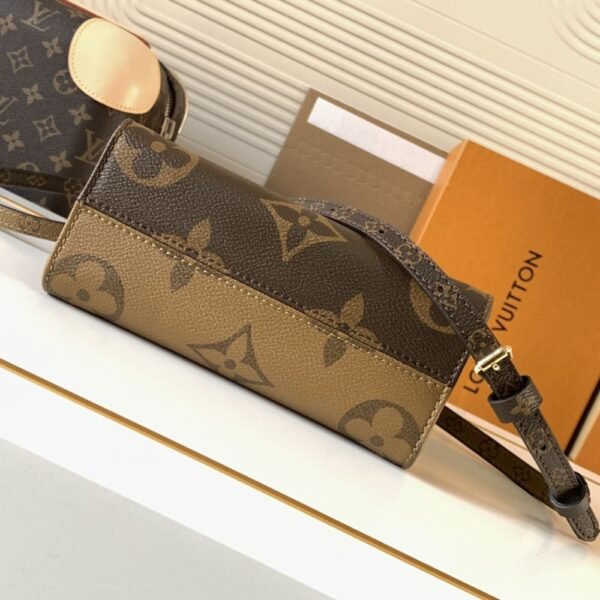 [Premium Quality] – Louis Vuitton Onthego PM Brown 9.8 Inches M46373