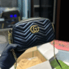 Gucci Gg Marmont Camera Bag Black 9.1 Inches
