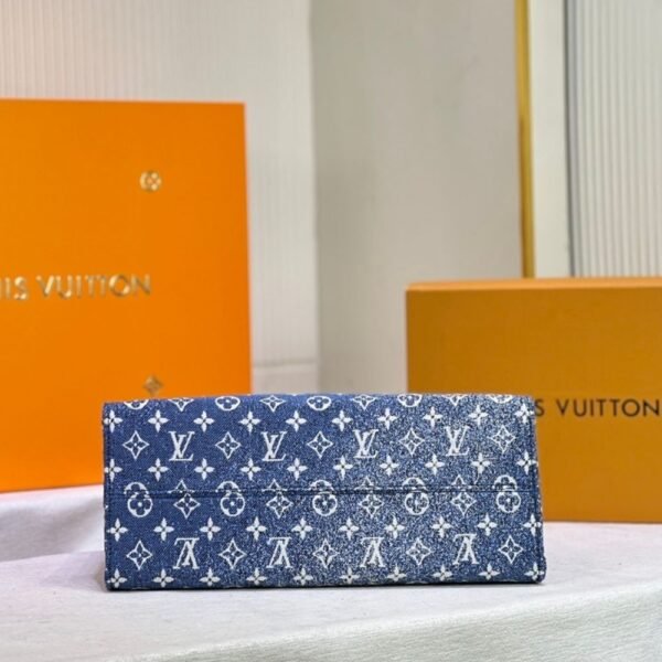 54-1.jpg Louis Vuitton Onthego MM Denim Blue 14.0 Inches M59608