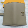 Louis Vuitton Vertical Wallet Galet Beige 7.5 Inches M81499