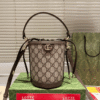Gucci Ophidia Mini Bucket Bag Gg Canvas 4.7 Inches