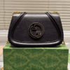 Gucci Blondie Small Shoulder Bag Black 8.7 Inches ‎815715 AAEEX1000