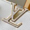 Louis Vuitton Capucines Mini Bag Snow White 21Cm M21416