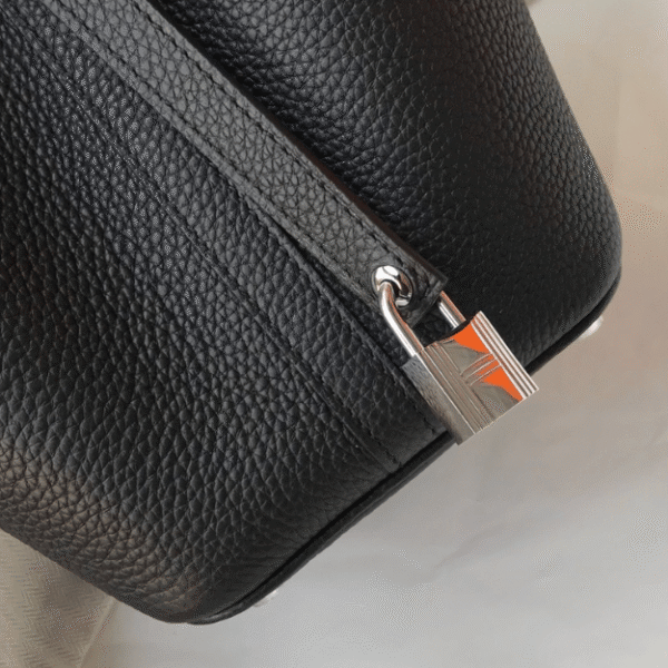 Hermès Picotin Lock Bag Black 7.1 Inches