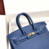 Hermès Birkin Bag Blue 9.8 Inches