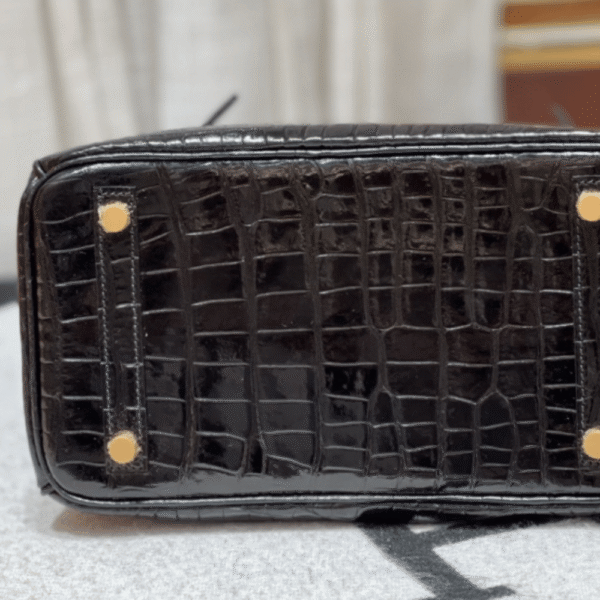 Hermès Birkin Bag Black Crocodile 9.8 Inches