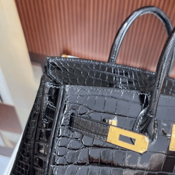 Hermès Birkin Bag Black Crocodile 11.8 Inches
