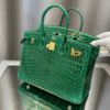 Hermès Birkin Bag Green Crocodile 9.8 Inches