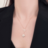 Louis Vuitton Color Blossom Double Star Necklace Q94676
