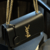 Saint Laurent Sunset Bag Black 9 Inches 442906D420W1000