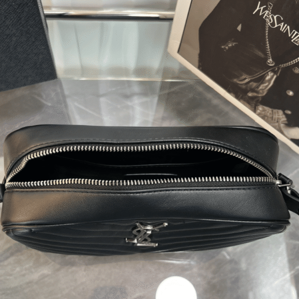 Saint Laurent Lou Camera Bag Black 9 Inches 761554Dv7041000