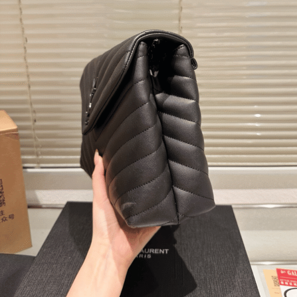 Saint Laurent Loulou Bag Black 11.8 Inches