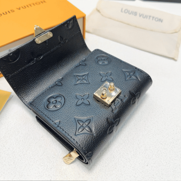 Louis Vuitton Métis Compact Wallet Black 4.5 Inches M80880
