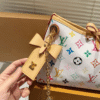 Louis Vuitton Carryall BB Multicolor White 9.8 Inches