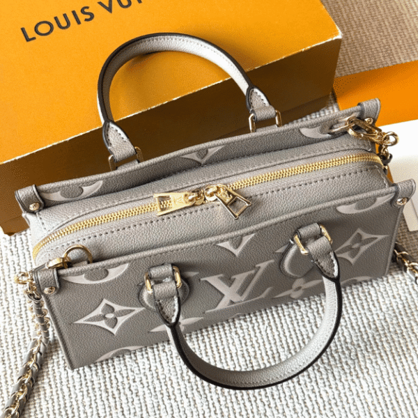 Louis Vuitton Onthego PM Taupe Monogram 9.4 Inches