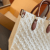 Louis Vuitton Onthego MM Cream Monogram 13.8 Inches