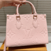 Louis Vuitton Onthego PM Pink Monogram 9.8 Inches