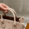 Louis Vuitton Onthego Small Strawberry Cream Monogram 9.8 Inches M14403